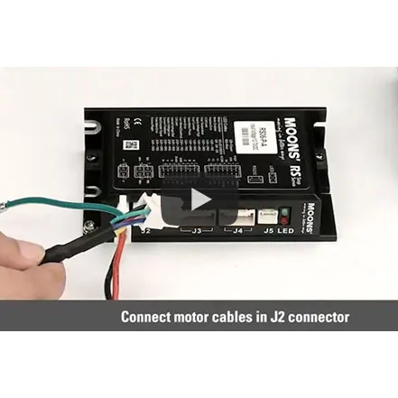 MOONS' RS Series Step-Servo System Wiring Introduction
