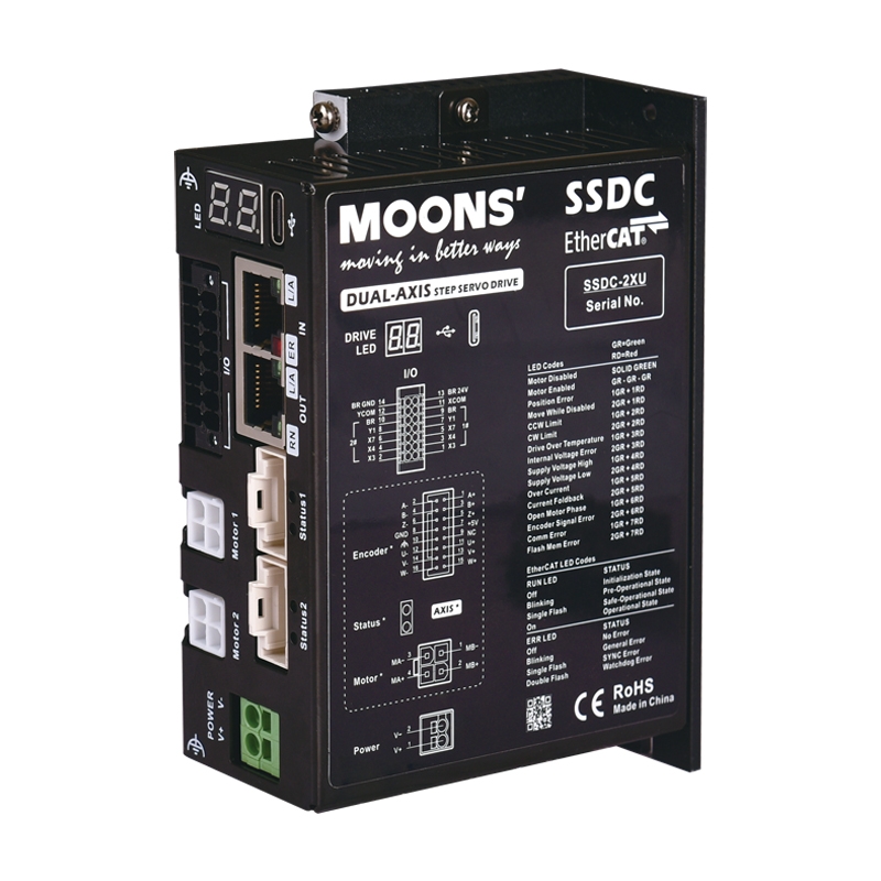 SSDC10-2XU-ECX-1-SSDC Series Step-Servo Drives