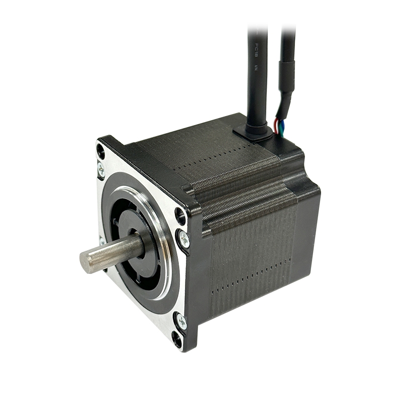 MOONS' Hybrid Stepper Motors With Encoder - Stepper motor with optical ...